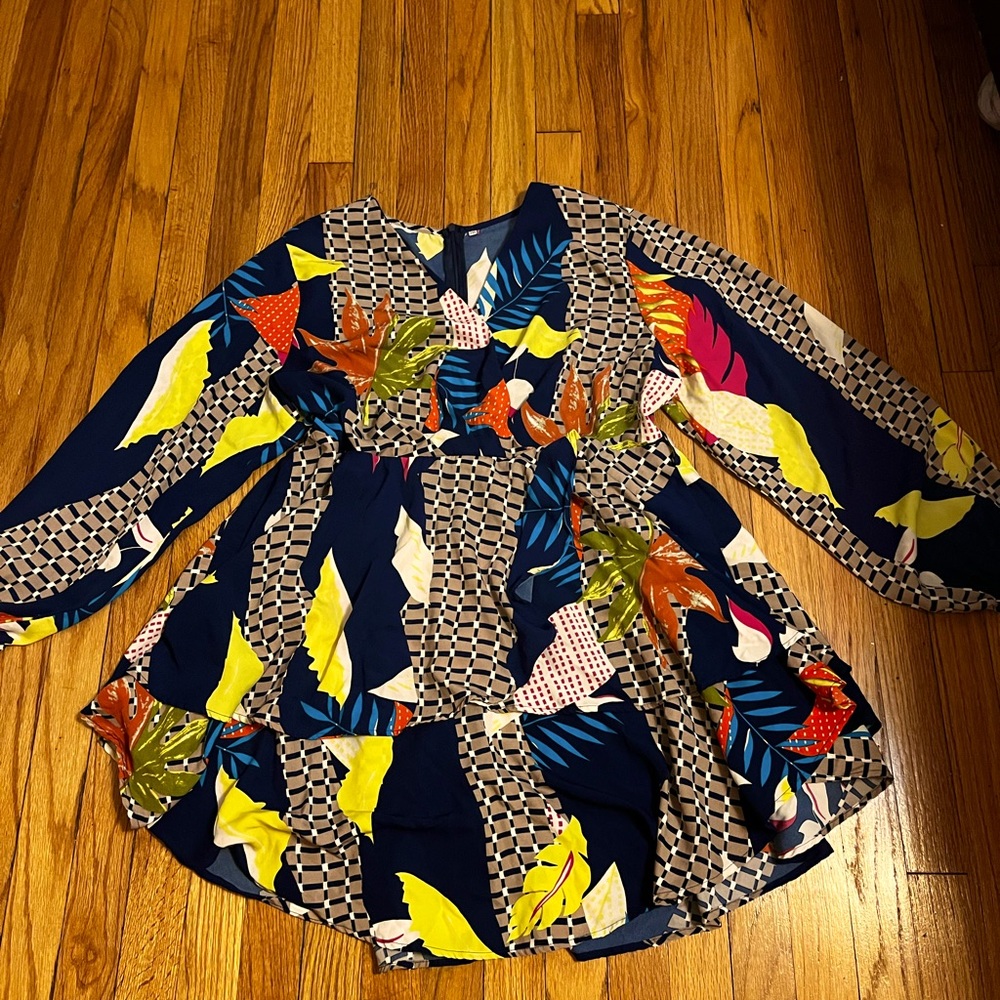 Plus mini dress